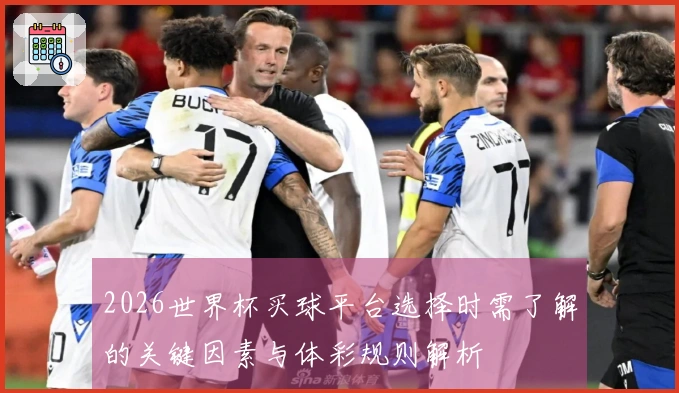 2026世界杯买球平台选择时需了解的关键因素与体彩规则解析
