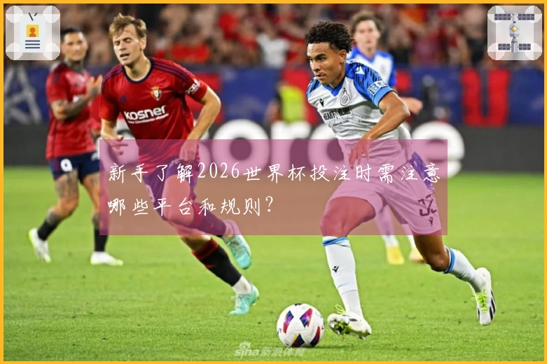 新手了解2026世界杯投注时需注意哪些平台和规则？
