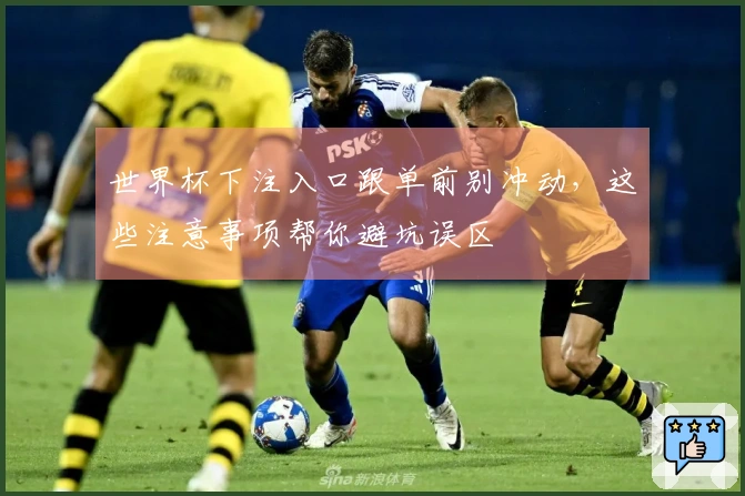 世界杯下注入口跟单前别冲动，这些注意事项帮你避坑误区