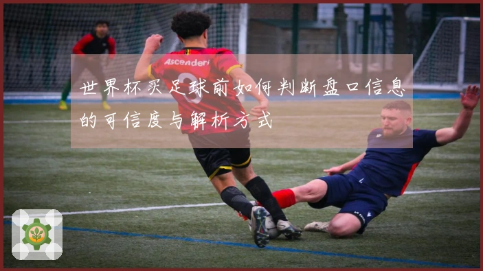 世界杯买足球前如何判断盘口信息的可信度与解析方式