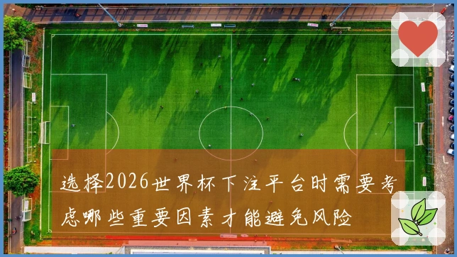 选择2026世界杯下注平台时需要考虑哪些重要因素才能避免风险